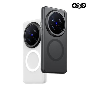 QinD vivo X200 Ultra 5G 隱砂磁吸保護殼