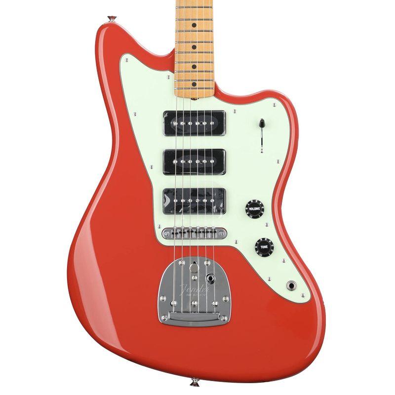 Fender エレキギター Noventa Jazzmaster (Fiesta Red Maple)