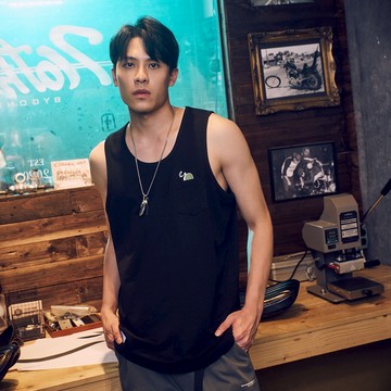 CACO-龍珠探測器口袋長版背心-男【J1DR013】