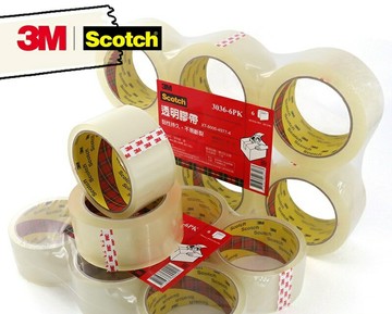 3M 3036 OPP 封箱膠帶 透明膠帶 (48mm x 90M) (長碼) (1捲入)【APP滿額下單4%點數(單一帳號最高1000點)】7/31止