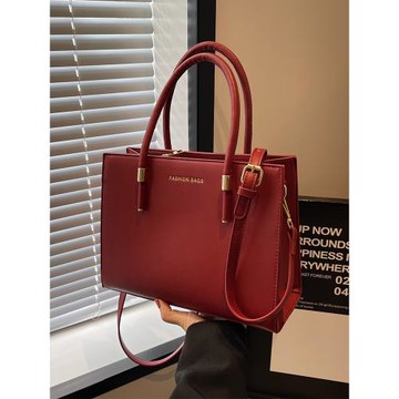 紅色包包女士2025新款高級感手提婚包春季單肩斜挎結婚伴娘新娘包