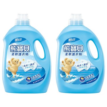 Snuggle 熊寶貝 柔軟護衣精 沁藍海洋香  3.2L  2桶