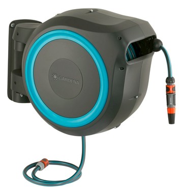 【GARDENA 景觀園藝】 掛壁式自動收取水管組 35m 18630