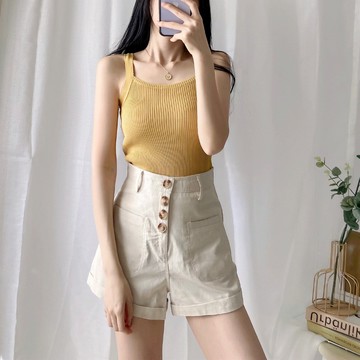 【修飾副乳】DOMISS無袖吊帶背心 小背心(現貨)