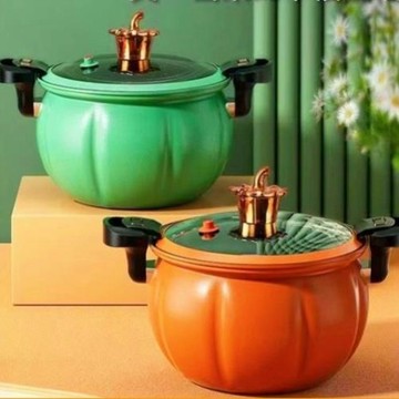 雙耳壓力鍋微壓鍋料理鍋禮品不粘壓力鍋微壓悶燒鍋家用南瓜鍋通用