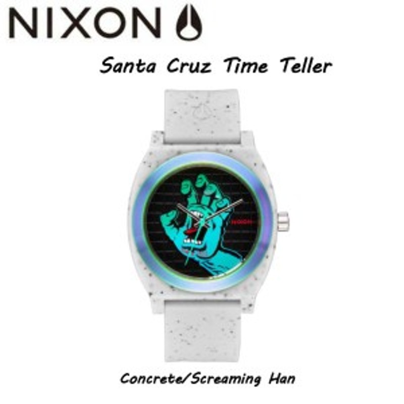 NIXON】ニクソンNixon x Santa Cruz Time Teller Screaming Hand