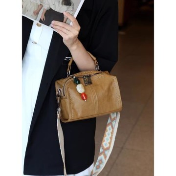 法國DUDK高級感斜挎包包女2026新款單肩包時尚休閑軟皮手提包小包