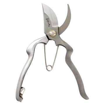 小美紀 白鋼系列剪定鋏 T-22園藝剪刀 輕鬆修剪花草樹木  1個