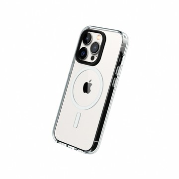RHINOSHIELD iPhone 14/Plus/Pro/Pro Max Clear MagSafe兼容 抗黃化透明防摔磁吸手機殼