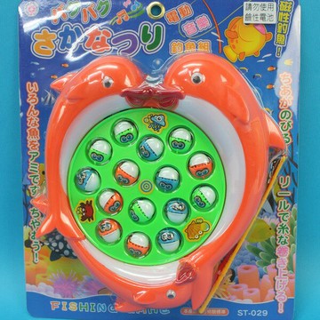 磁鐵電動釣魚組 ST-029 海豚造型 釣魚遊戲(附電池)/一個入(促250) 電動旋轉釣魚盤~生129【APP滿額下單4%點數(單一帳號最高1500點)】6/30止