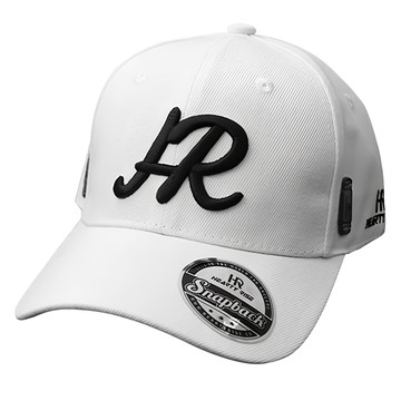 HR 釣魚帽 刺繡 HC-2711  白色  1個  頭圍54~58cm  白色