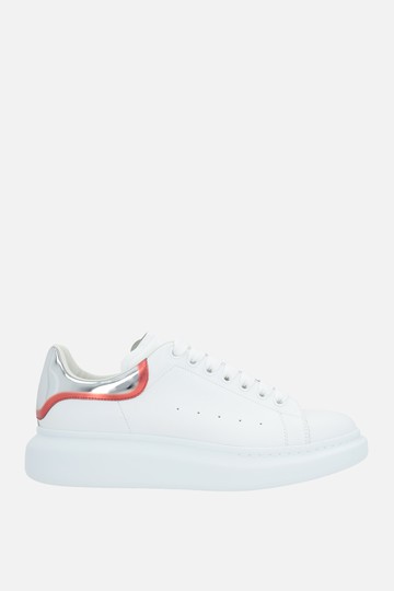 ALEXANDER McQUEEN Oversize sneakers in Larry leather Man
