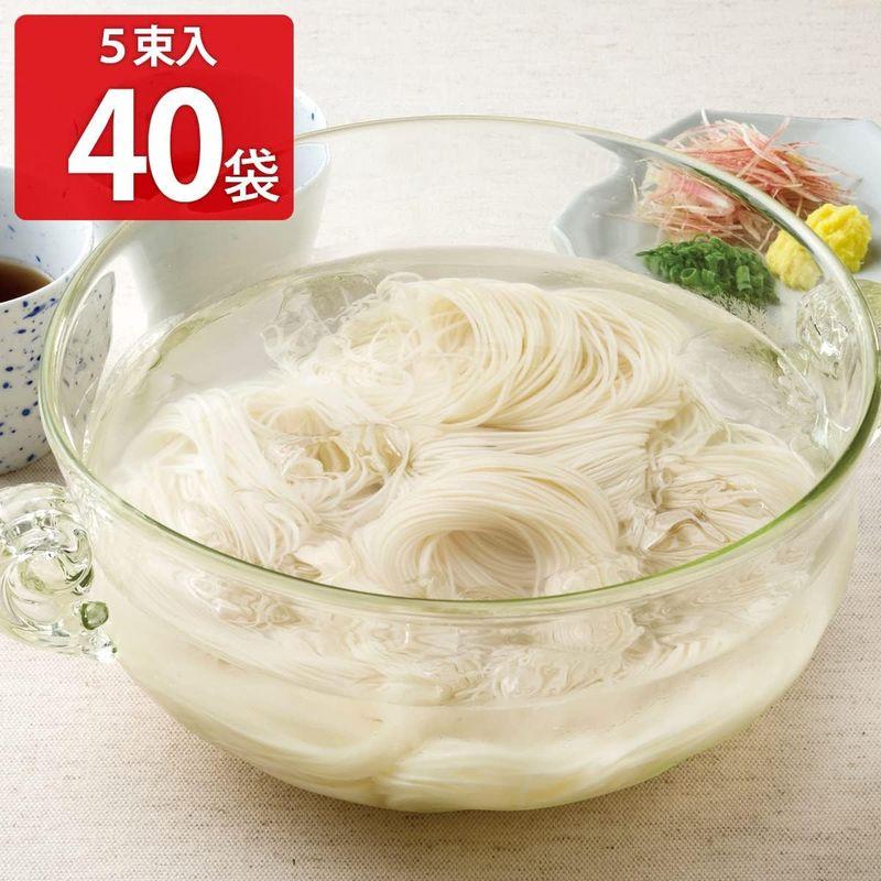 三輪山本 手延べそうめん 10kg(250g(50g×5)×40) そうめん