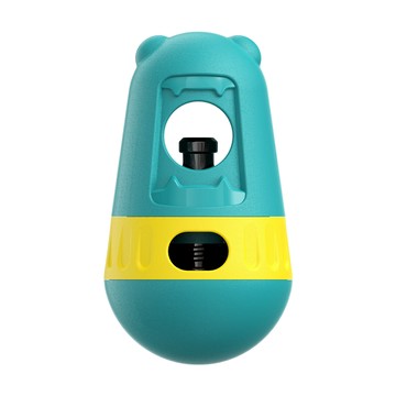 毛皇上 零食棒漏食球  1個  8.8 x 8.8 x 15.5cm  綠色