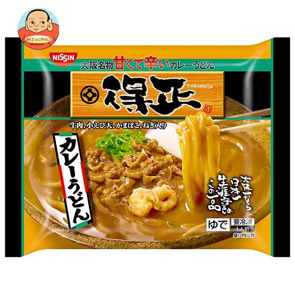 送料無料  日清食品 得正 カレーうどん 1食×14袋入