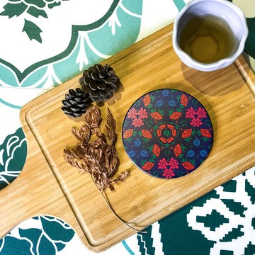 圓滾滾杯墊 ∣ 萬花筒芙烈達
