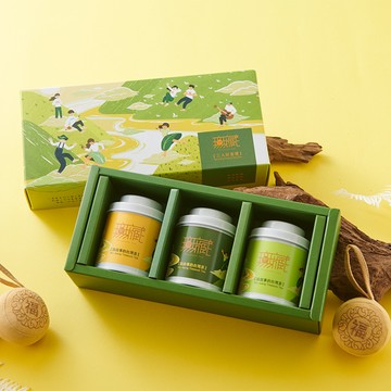 【無藏 | 甜潤款】阿里山故事茶 ─ 精美3入客製茶葉小禮盒 ─ 勇敢成長 / 暖韻甘醇x2組