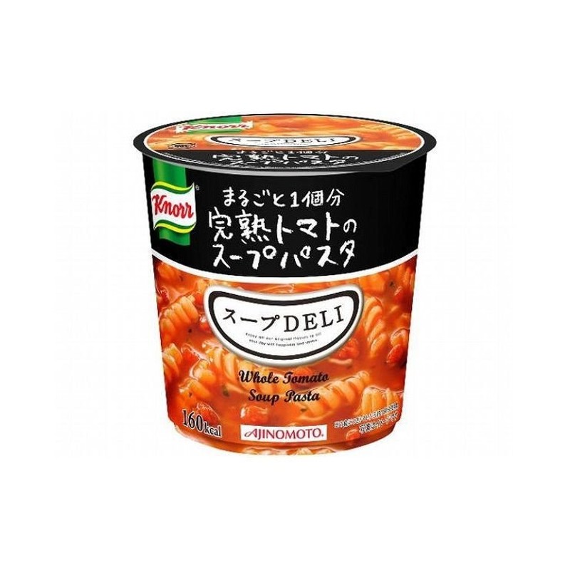 食品　大量　41.9g　完熟トマトのスープパスタ　x6個セット　クノール　代引不可　まとめ　味の素　セット売り　業務用　まとめ買い　セット　スープDELI　LINEショッピング