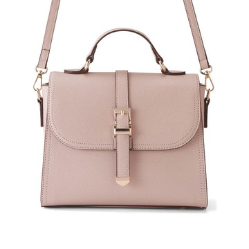 日本 GRL - 成熟感經典方形2way側背/手提包-粉 (F)