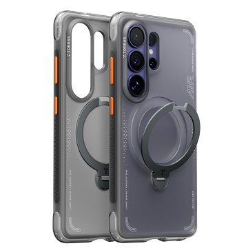 【TORRAS】Ostand Spin Air Magnetic 相機按鍵旋轉支架氣囊防摔手機殼 S26系列