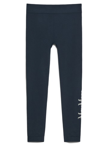 Leggings tecnici basilea con logo-M