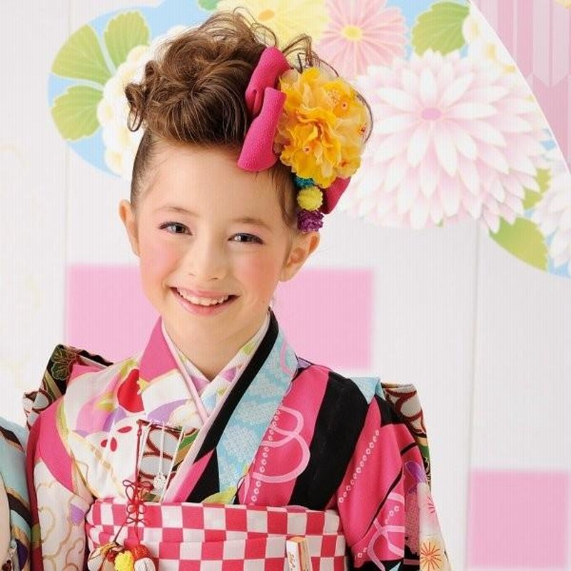 ぷちぷり7歳着物七五三 四ツ身セット/レンタル/女の子/ぷちぷり/The