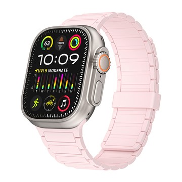 【HIPPORIZZ】Magnix 磁吸錶帶 Apple Watch (42/44/45/46/49mm) 櫻花粉