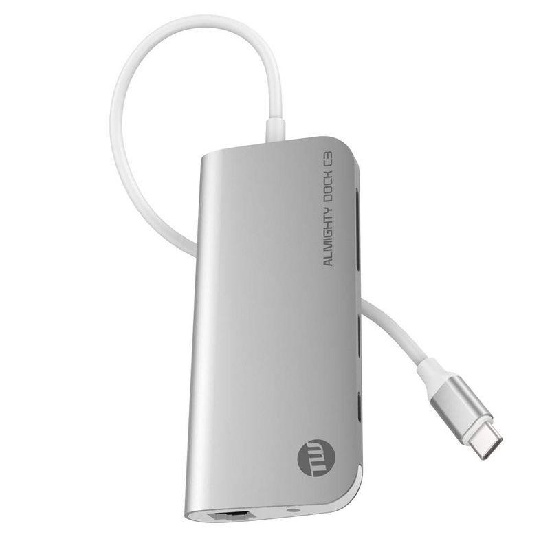 TUNEWEAR ALMIGHTY DOCK C3 マルチUSB-Cハブ Ethernet HDMI 4K PD対応