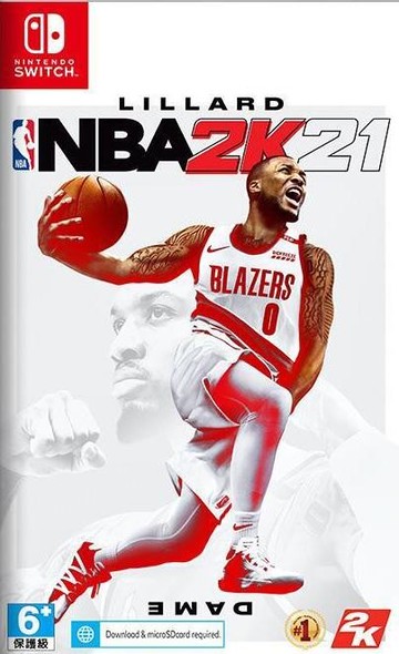 美琪 任天堂Switch遊戲卡 Ns NBA2K21 美國職業籃球2021 中文