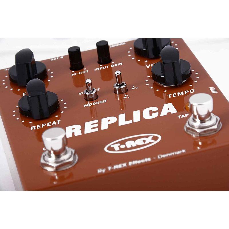 T-REX EFFECTS ティーレックス ステレオデジタルディレイペダル タップテンポ MIDI対応 REPLICA DK