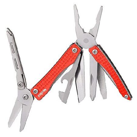 Nextool EDC Keychain Multitool, 10 in Mini Pocket Knife Multi Tool with Needlenose Pliers, Scissors, Mini Useful Cool Gadgets for Men, Father's Day