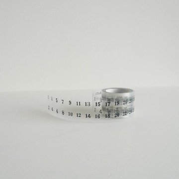 YOHAKU P-010 滾筒貼紙 日曆