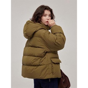 短款羽絨服女冬加厚保暖外套90白鴨絨可拆卸連帽羽絨服面包服