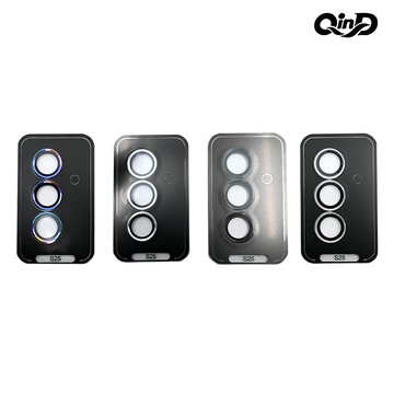 QinD SAMSUNG 三星 Galaxy S25 鷹眼鏡頭保護貼(炫彩)