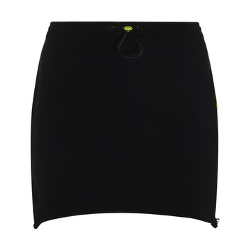 Barrow - Black Cotton Mini Skirt