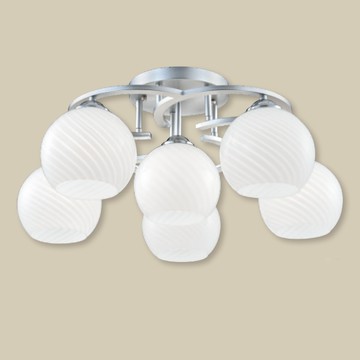 台灣玻璃半吸頂燈 F37-21-92083