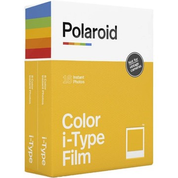 Polaroid 寶麗萊 i-Type 彩色白框相紙 相印紙 8張入/16張入 公司貨【中壢-水世界】