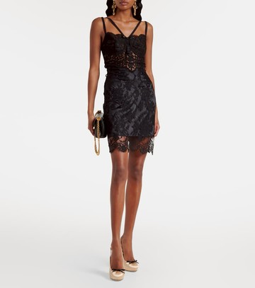 Dolce & Gabbana Vally satin platform slingback pumps