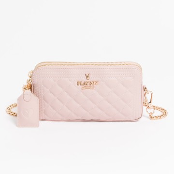 PLAYBOY-斜背包 Unusual系列-粉色(551-0501-12-7)