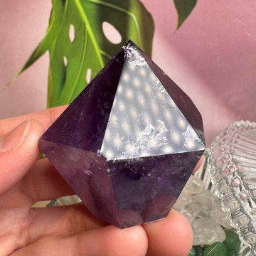 天然水晶 紫水晶柱7號115公克💜紫水晶柱 權杖紫水晶柱 骨幹水晶柱 紫水晶 紫黃水晶柱 禮品送禮 收藏級 A3280