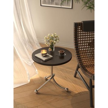 陽臺復古小茶桌新款客廳小邊幾置物架床頭柜子古典風臥室簡易桌子