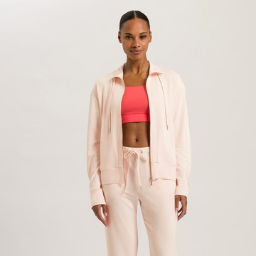 【HANRO】Balance 運動外套 XS-M (晨光粉)