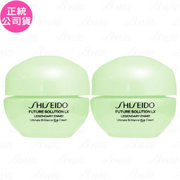 【SHISEIDO 資生堂】時空琉璃LX極上御藏傳奇眼霜(5ml)*2(公司貨)
