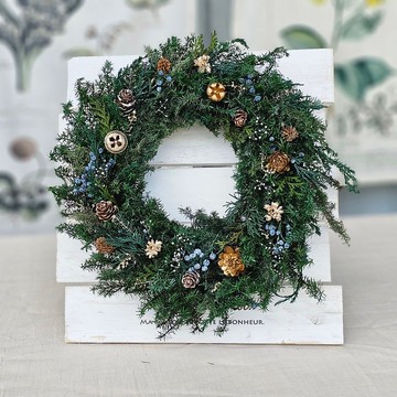 松果盛宴 永生花圈