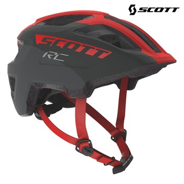 SCOTT SPUNTO JUNIOR 青少年安全帽 / 灰紅