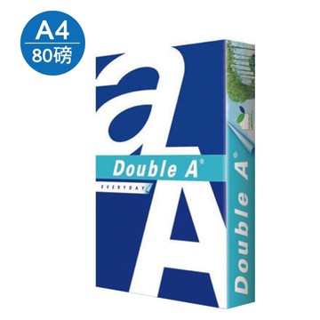 DOUBLE A  A4影印紙 (80磅)一包500張入