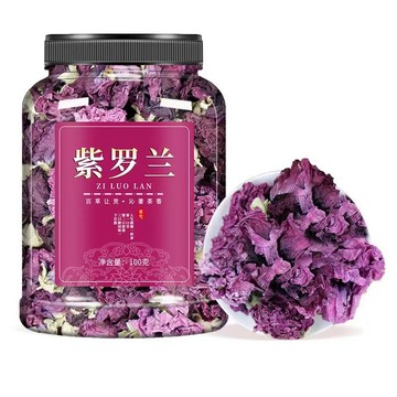 紫羅蘭花茶 紫羅蘭茶 清新口氣茶 天然純紫羅蘭幹花特級花草茶葉