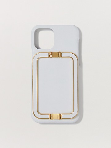 [16 series open] Phone Case Liney White
