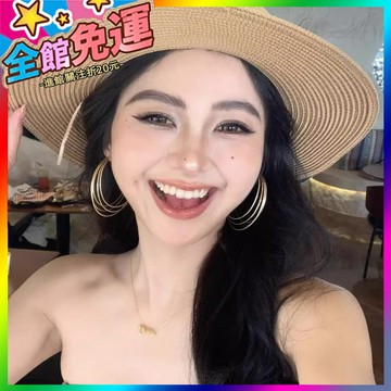 🌸台灣出貨🌸 歐美重工金屬誇張複古圈圈纏繞耳環大耳圈度假耳墜耳飾配飾品女 🥇滿額免運🥇X370-11-A