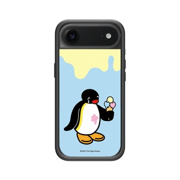 iPhone Air Mod NX -邊框背蓋組合 (相機按鈕) 黑 - Pingu 企鵝家族 - Pingu - 我的冰淇淋